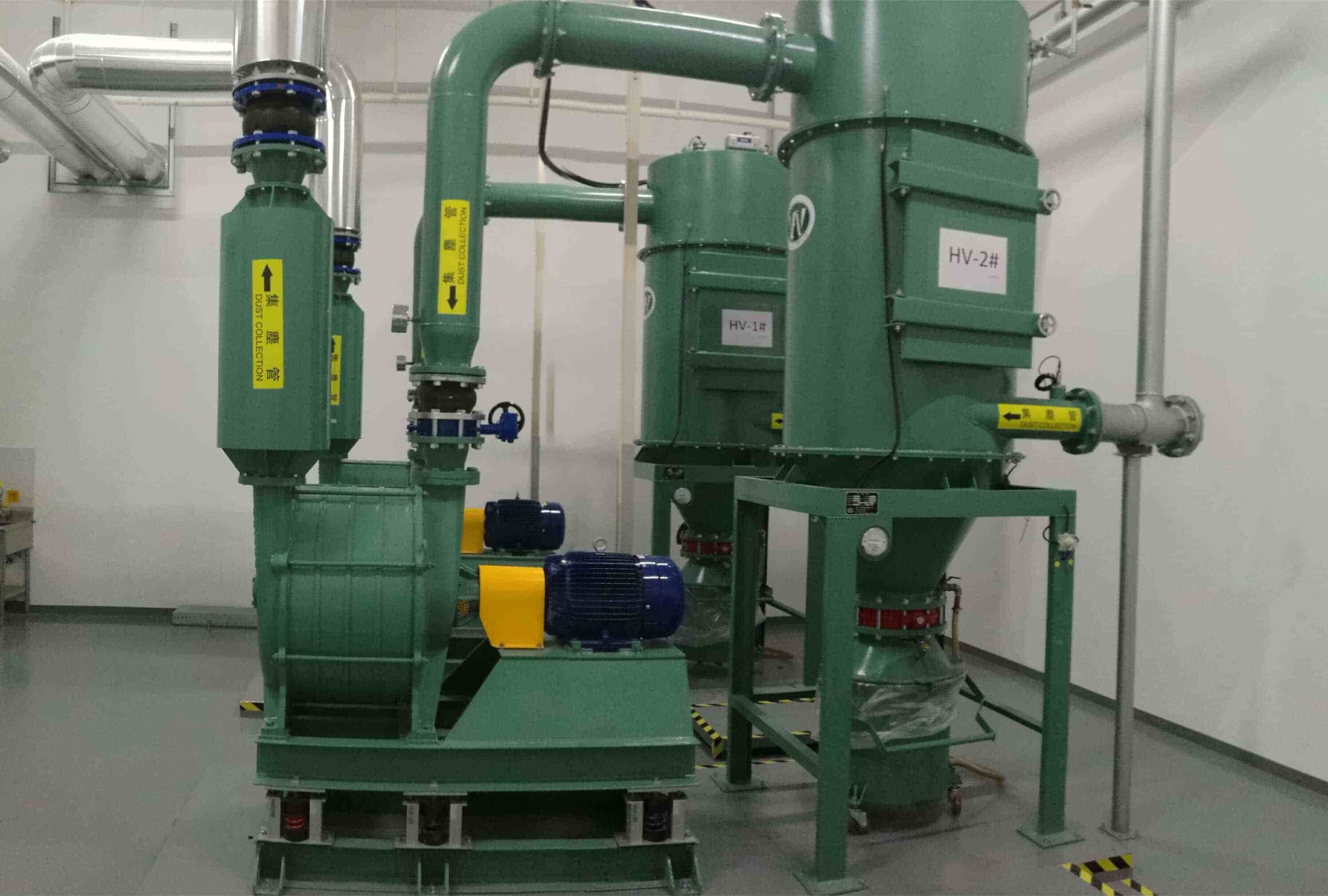 Low vacuum system